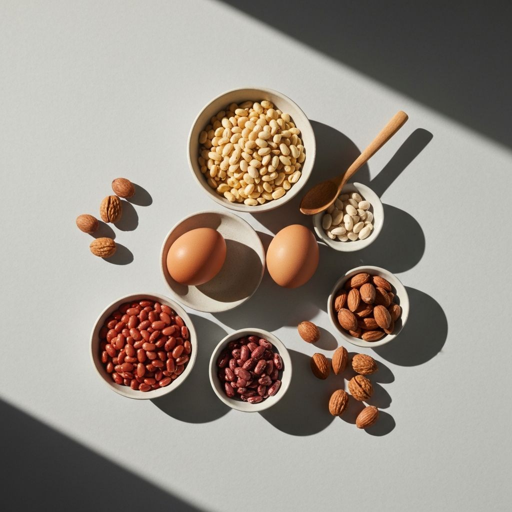 Proteinhaltige Lebensmittel